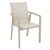 Pacific 11 Piece Dining Set with Extension Table and Sling Arm Chairs Taupe ISP0232S-DVR-DVR #3