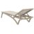 Pacific 3-pc Stacking Chaise Lounge Set Taupe - Taupe ISP0893S-DVR-DVR #6