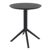 Pacific Bistro Set with Sky 24" Round Folding Table Black S023121-BLA-BLA #3