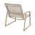 Pacific Club Arm Chair Taupe Frame with Taupe Sling ISP232-DVR-DVR #3