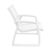 Pacific Club Arm Chair White Frame with White Sling ISP232-WHI-WHI #3