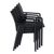 Pacific Sling Arm Chair Black Frame Black Sling ISP023-BLA-BLA #4