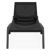 Pacific Stacking Sling Chaise Lounge Black - Black ISP089-BLA-BLA #3