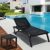 Pacific Stacking Sling Chaise Lounge Black - Black ISP089-BLA-BLA #7