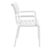 Paris Resin Outdoor Arm Chair White ISP282-WHI #3