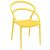 Pia Conversation Set with Sky 24" Side Table Yellow S086109-YEL #2