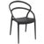 Pia Outdoor Dining Chair Black ISP086