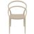 Pia Outdoor Dining Chair Taupe ISP086-DVR #4
