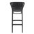 Portofino Outdoor Bar Stool Black ISP215-BLA #5