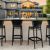 Portofino Outdoor Bar Stool Black ISP215-BLA #7