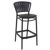 Portofino Outdoor Bar Stool Black ISP215