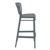 Portofino Outdoor Bar Stool Dark Gray ISP215-DGR #3