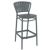Portofino Outdoor Bar Stool Dark Gray ISP215