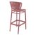 Portofino Outdoor Bar Stool Marsala ISP215-MSL #2