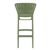Portofino Outdoor Bar Stool Olive Green ISP215-OLG #5