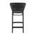 Portofino Patio Counter Stool Black ISP214-BLA #5