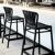 Portofino Patio Counter Stool Black ISP214-BLA #7