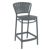 Portofino Patio Counter Stool Dark Gray ISP214