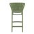 Portofino Patio Counter Stool Olive Green ISP214-OLG #5