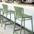 Portofino Patio Counter Stool Olive Green ISP214-OLG #7