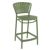 Portofino Patio Counter Stool Olive Green ISP214