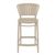 Portofino Patio Counter Stool Taupe ISP214-DVR #4