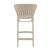 Portofino Patio Counter Stool Taupe ISP214-DVR #5