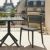 Portofino Patio Dining Side Chair Dark Gray ISP213-DGR #7