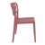 Portofino Patio Dining Side Chair Marsala ISP213-MSL #3