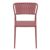 Portofino Patio Dining Side Chair Marsala ISP213-MSL #4