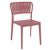 Portofino Patio Dining Side Chair Marsala ISP213