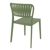 Portofino Patio Dining Side Chair Olive Green ISP213-OLG #2