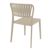 Portofino Patio Dining Side Chair Taupe ISP213-DVR #2