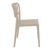 Portofino Patio Dining Side Chair Taupe ISP213-DVR #3