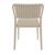 Portofino Patio Dining Side Chair Taupe ISP213-DVR #5