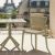 Portofino Patio Dining Side Chair Taupe ISP213-DVR #7