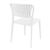 Portofino Patio Dining Side Chair White ISP213-WHI #2