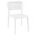 Portofino Patio Dining Side Chair White ISP213
