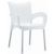 RJ Resin Outdoor Arm Chair White ISP043