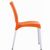RJ Resin Outdoor Chair Orange ISP045-ORA #5