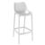 Sky Air Square Bar Set with 2 Barstools White ISP1162S-WHI #2