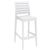Sky Ares Square Bar Set with 2 Barstools White ISP1161S-WHI #2