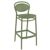 Sky Marcel Square Outdoor Bar Set with 2 Barstools Olive Green ISP1164S-OLG #2