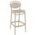 Sky Marcel Square Outdoor Bar Set with 2 Barstools Taupe ISP1164S-DVR #2