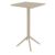 Sky Marcel Square Outdoor Bar Set with 2 Barstools Taupe ISP1164S-DVR #3