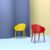 Sky Outdoor Indoor Dining Chair Yellow ISP102-YEL #7