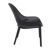 Sky Outdoor Indoor Lounge Chair Black ISP103-BLA #4