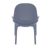 Sky Outdoor Indoor Lounge Chair Dark Gray ISP103-DGR #4