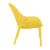 Sky Outdoor Indoor Lounge Chair Yellow ISP103-YEL #4