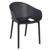 Sky Pro Stacking Outdoor Dining Chair Black ISP151